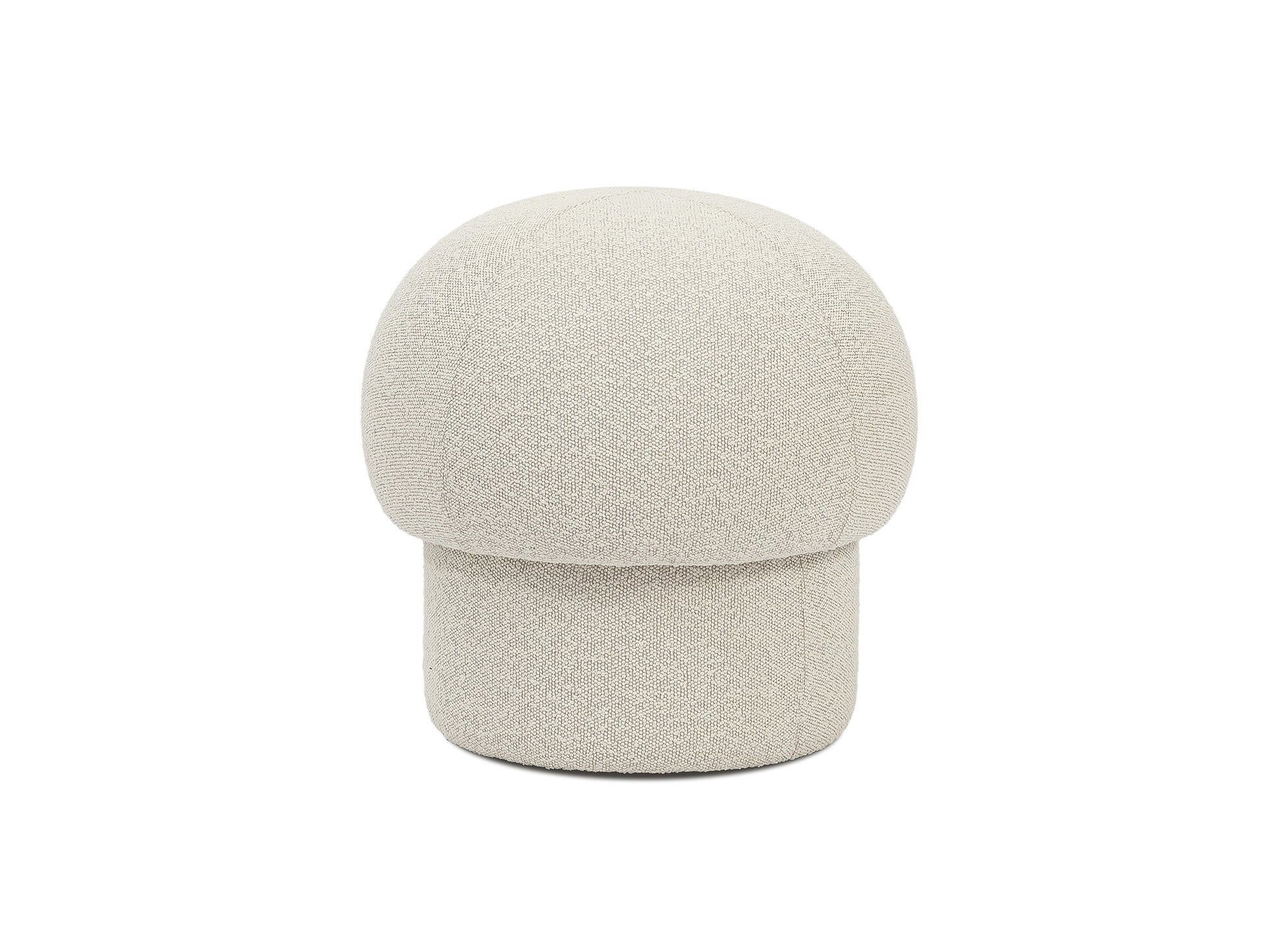 Uno Pouf by Design House Stockholm - D 50cm / Cream