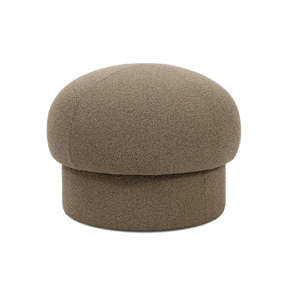 Uno Pouf by Design House Stockholm - D 65 cm / Brown