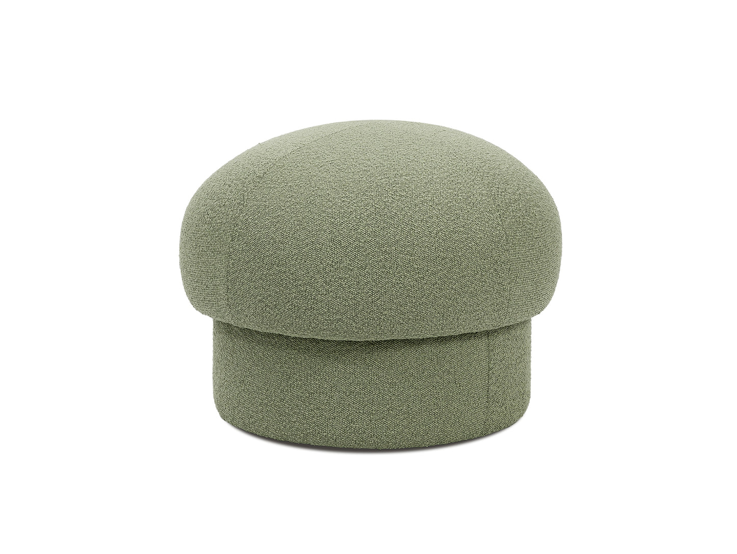 Uno Pouf by Design House Stockholm - D 65cm / Green