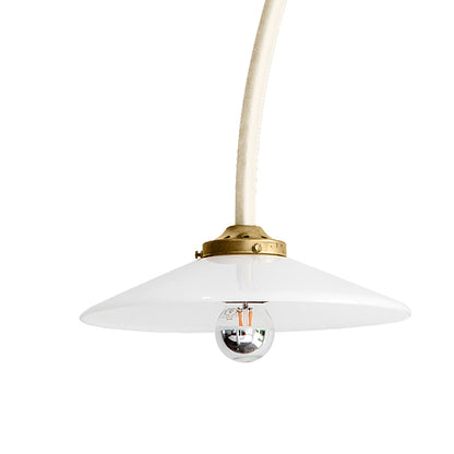 Hanging Lamp No.3 by Valerie Objects - Ivory Steel