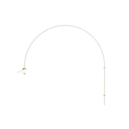Hanging Lamp No.3 by Valerie Objects - Ivory Steel