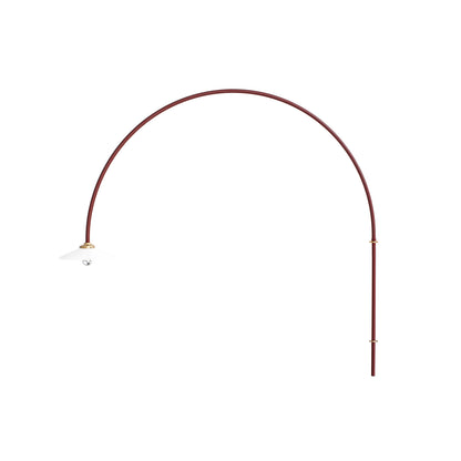 Hanging Lamp No.3 by Valerie Objects - Menie Red Steel