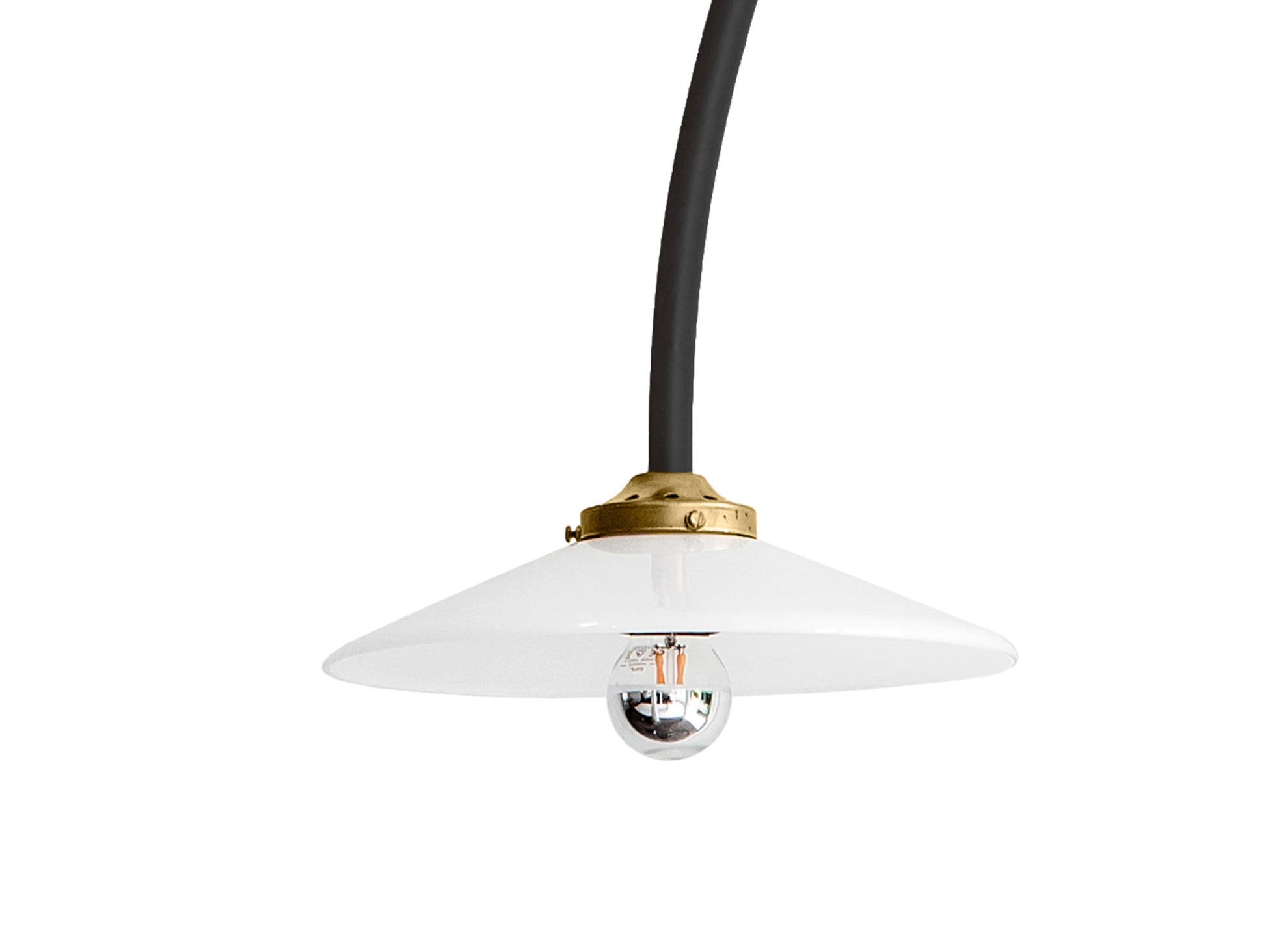 Hanging Lamp No.3 by Valerie Objects - Black Steel
