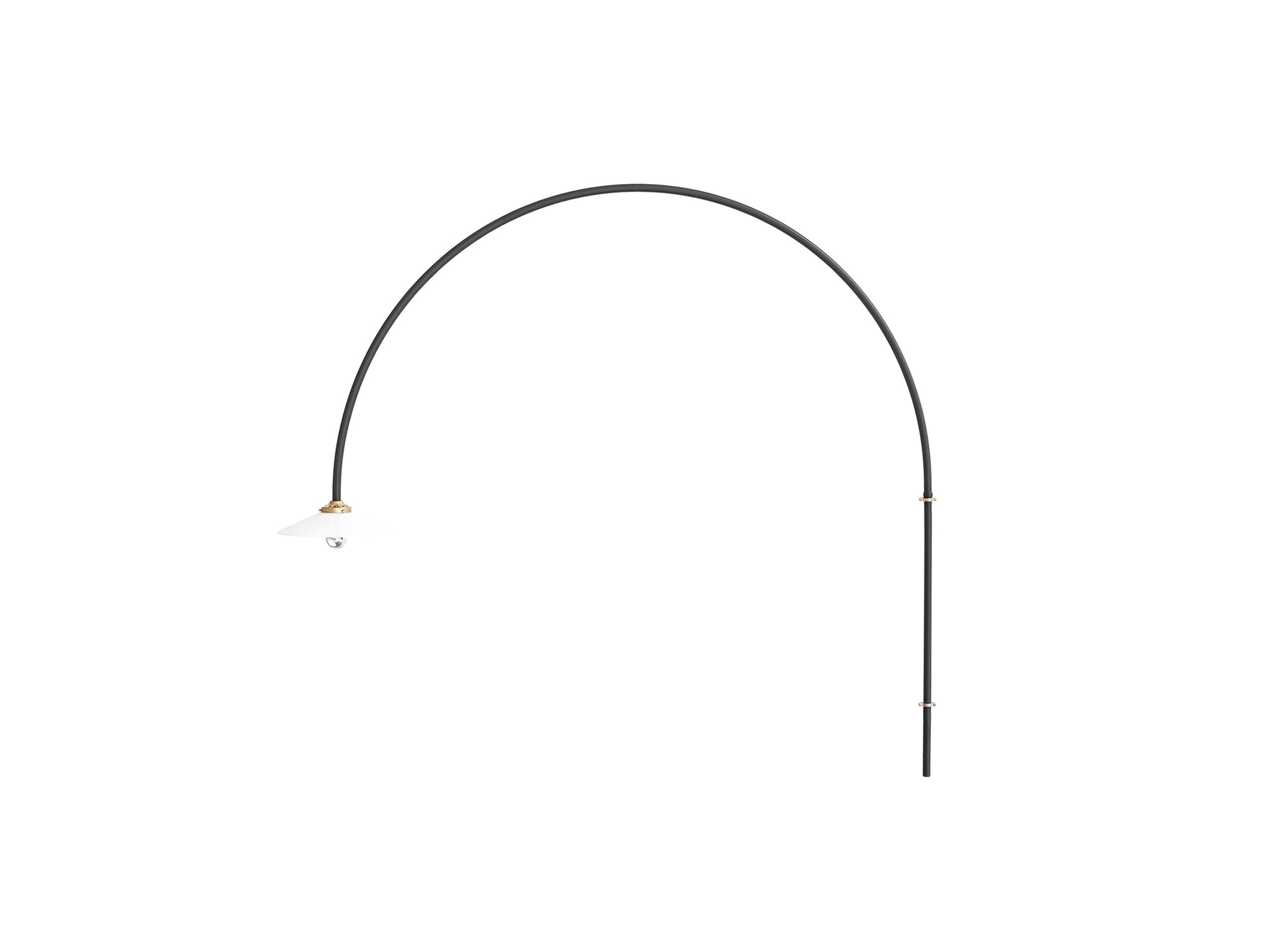 Hanging Lamp No.3 by Valerie Objects - Black Steel