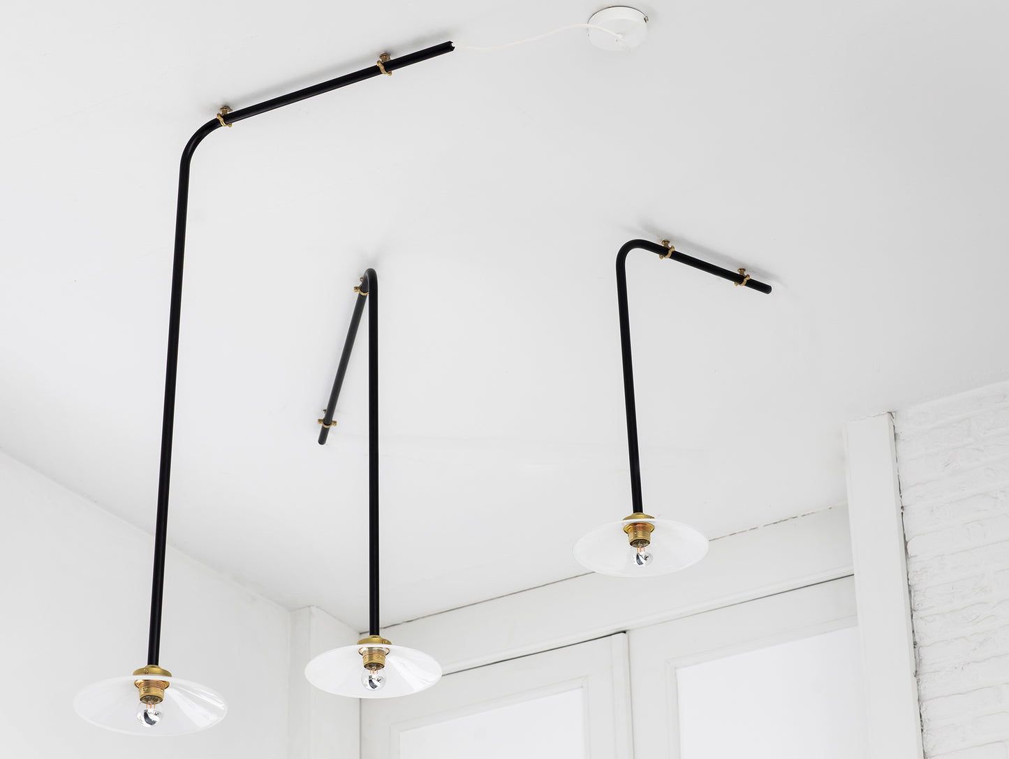 Ceiling Lamp No.3 by Valerie Objects - Black 