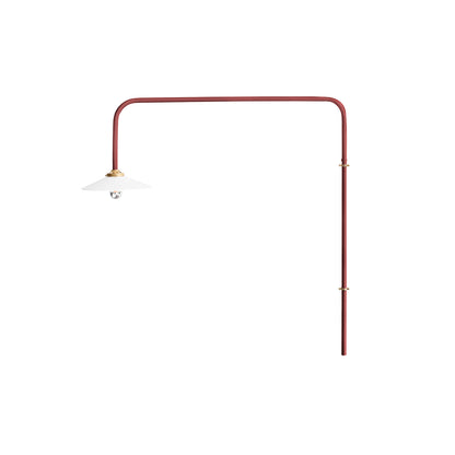 Hanging Lamp No.5 by Valerie Objects - Menie Red Steel