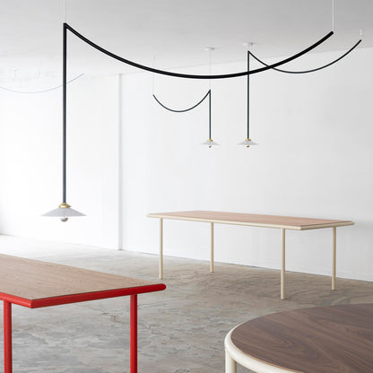 Ceiling Lamp No.4 by Valerie Objects - Black Steel