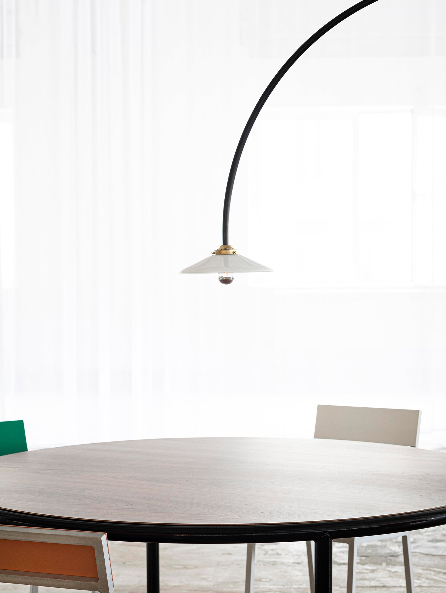 Hanging Lamp No.3 by Valerie Objects - Black Steel