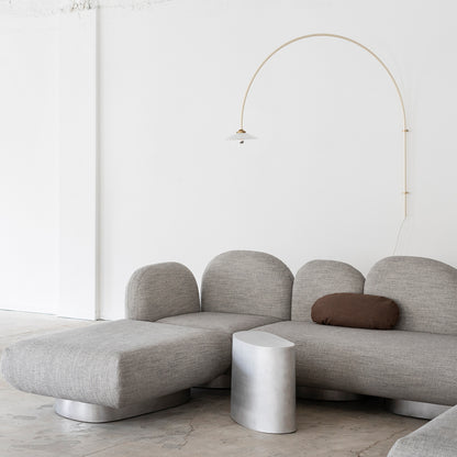Hanging Lamp No.3 by Valerie Objects - Ivory Steel