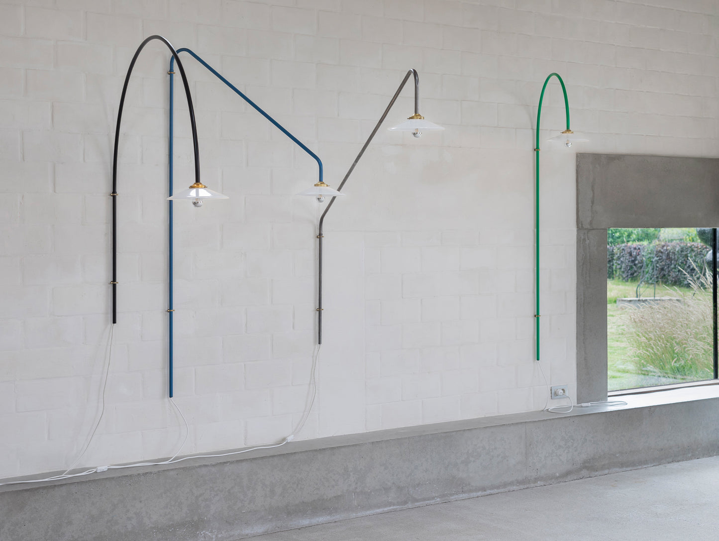 Hanging Lamp No.3 by Valerie Objects - Black Steel