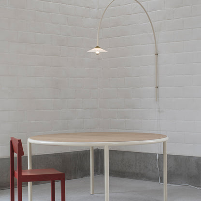 Hanging Lamp No.3 by Valerie Objects - Ivory Steel
