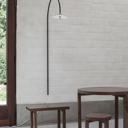 Hanging Lamp No.2 by Valerie Objects - Black Steel
