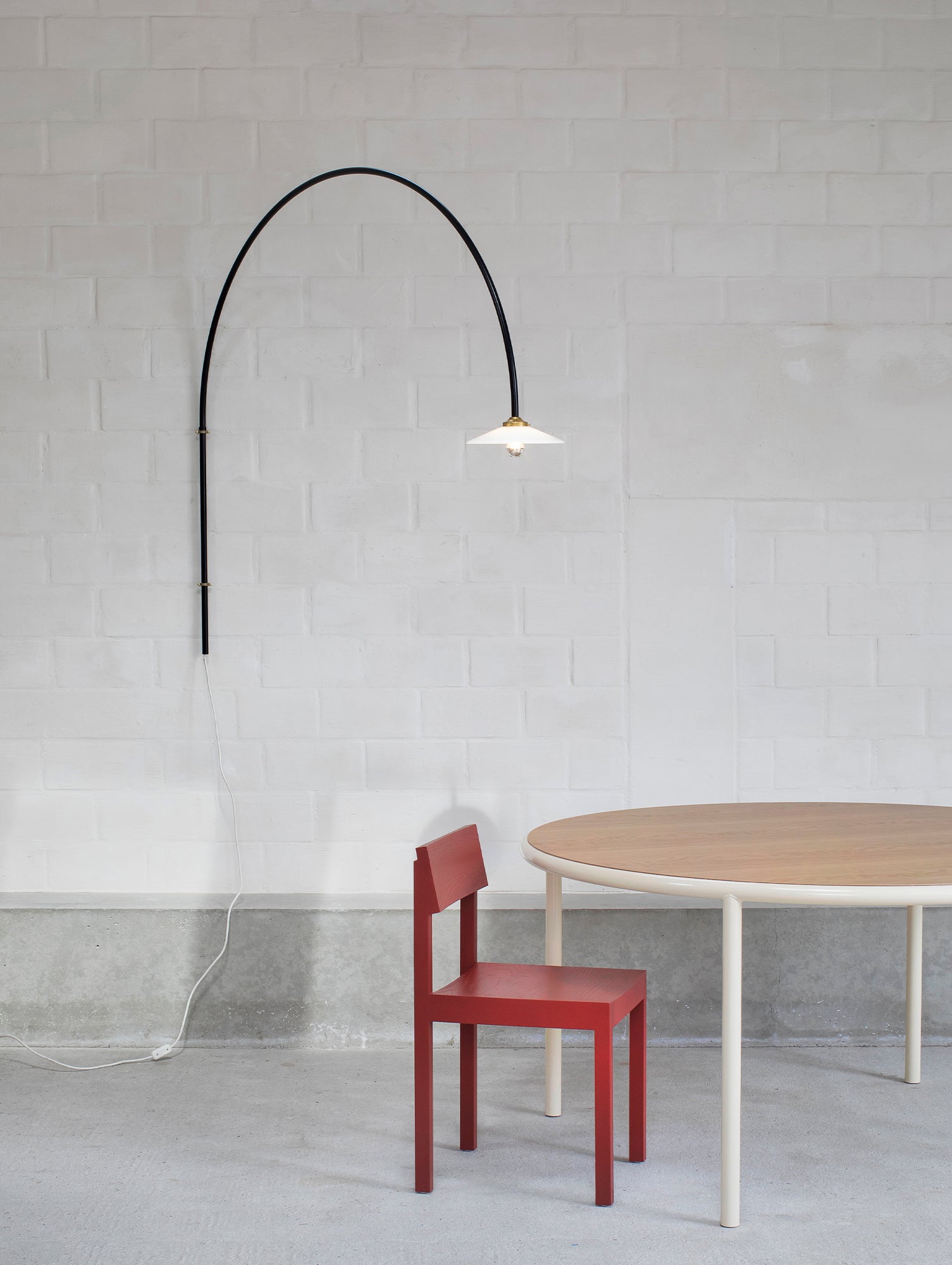 Hanging Lamp No.3 by Valerie Objects - Black Steel