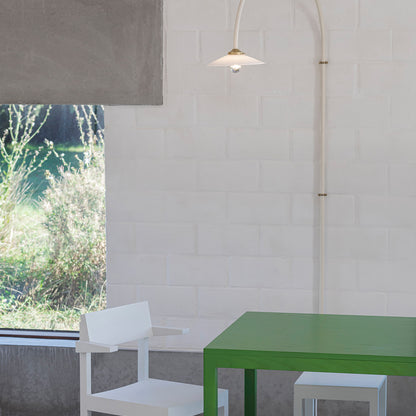Hanging Lamp No.2 by Valerie Objects - Ivory Steel