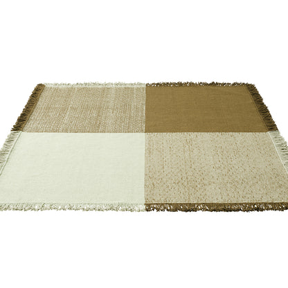 Verso Rug by Muuto - Pale Green / Warm Brown