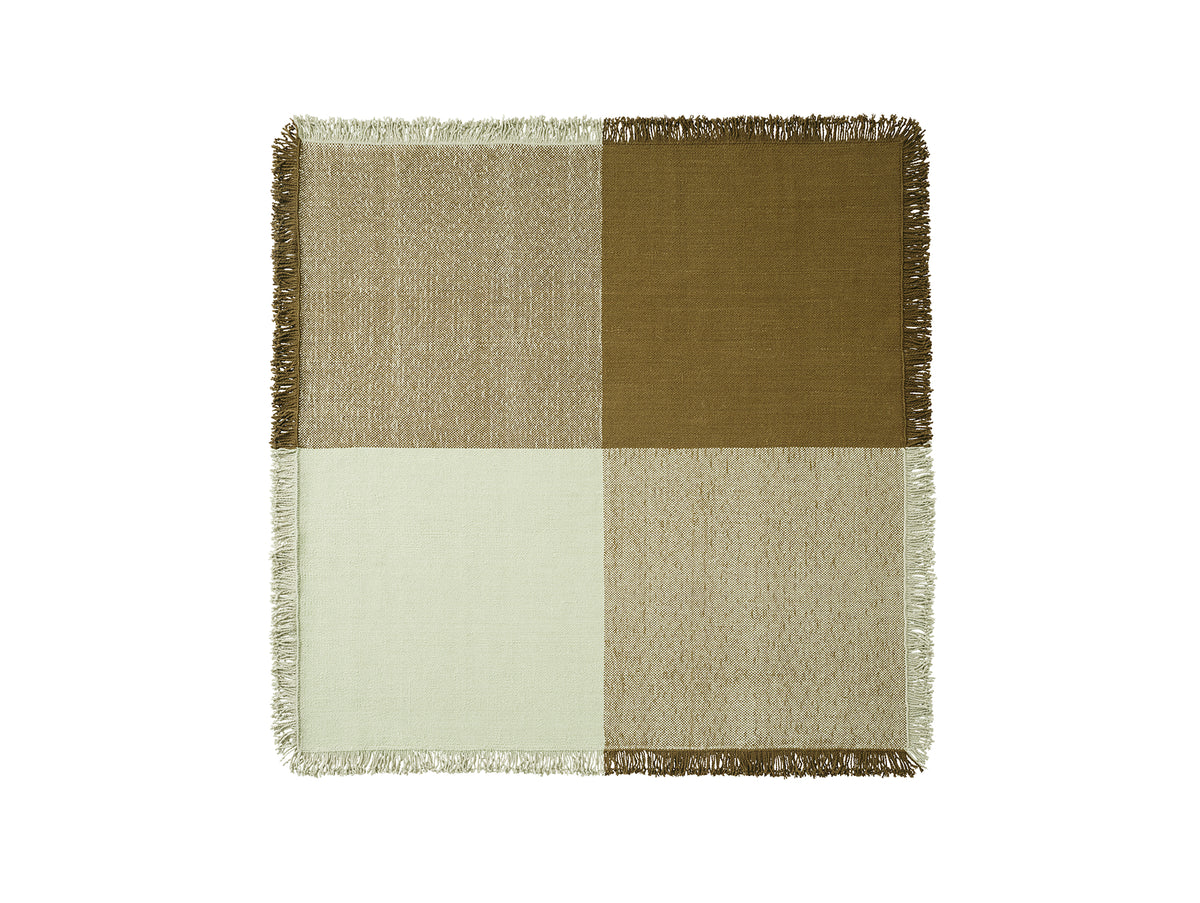 Verso Rug by Muuto - Pale Green / Warm Brown
