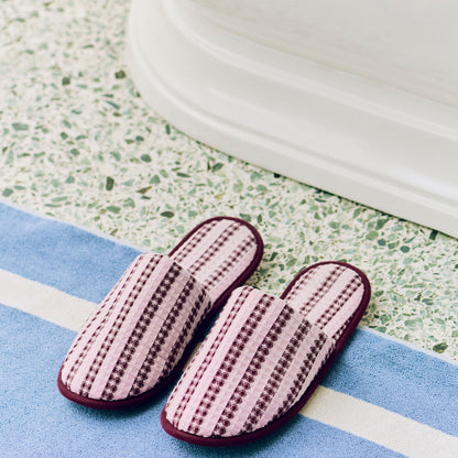 Waffle Slippers by HAY - Cool Pink