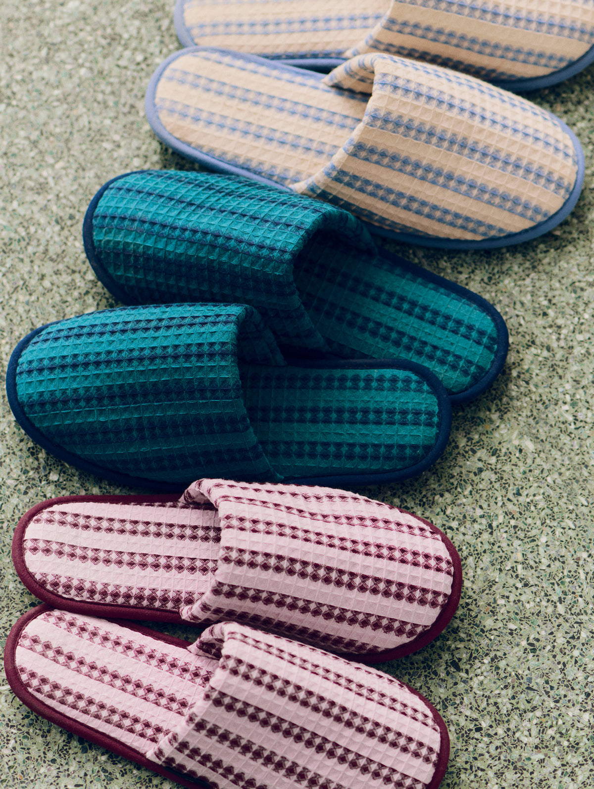 Waffle Slippers by HAY - Cool Pink