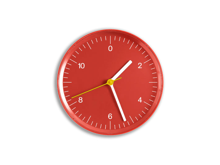 Wall Clock by HAY - Red