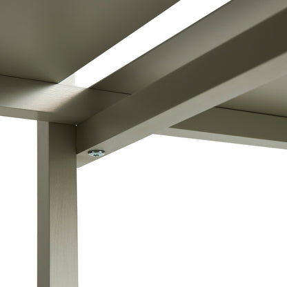 Woody Shelves by HAY - High / Smokey Grey Beech / Smokey Grey Steel