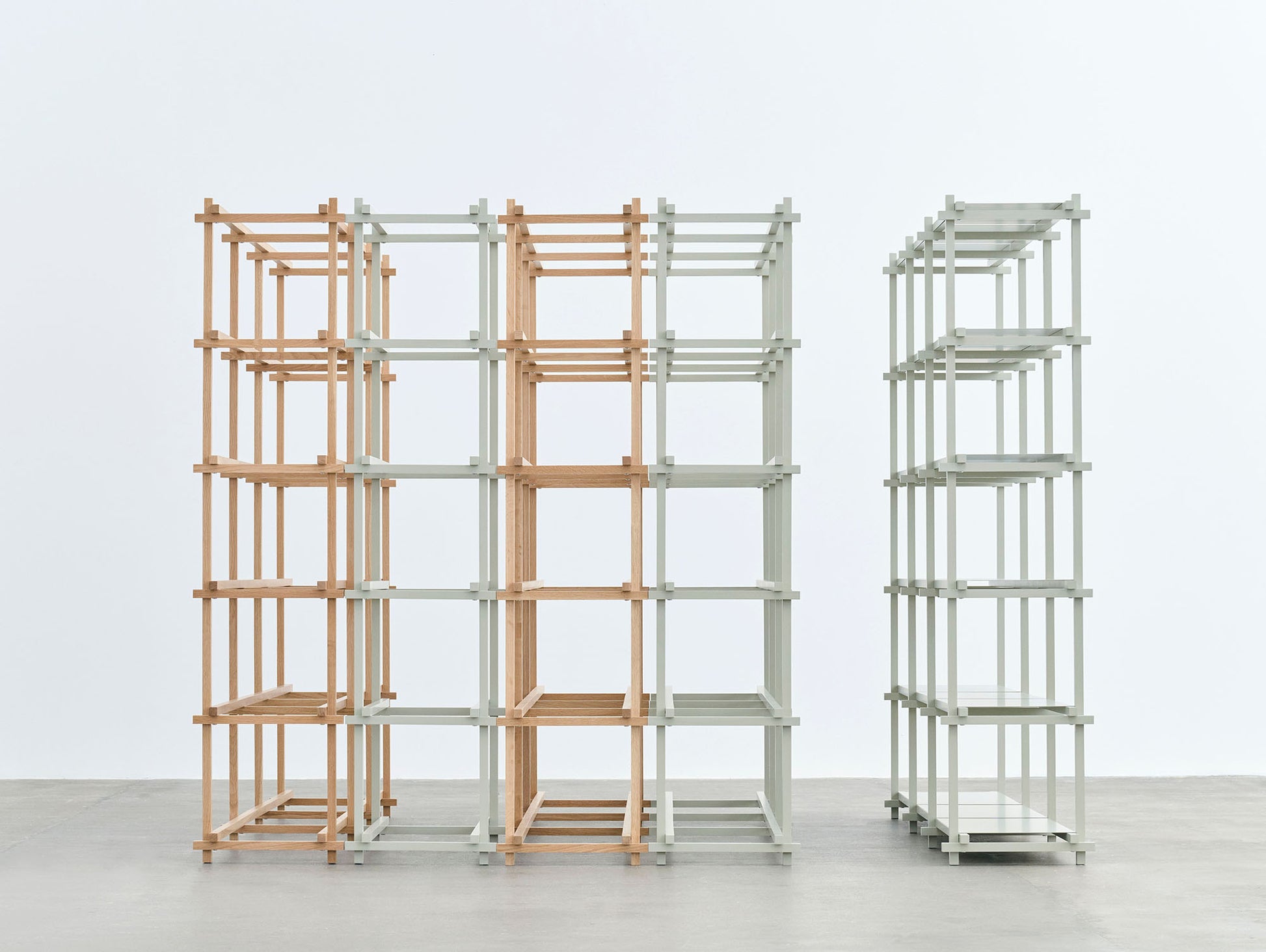 Woody Shelves by HAY