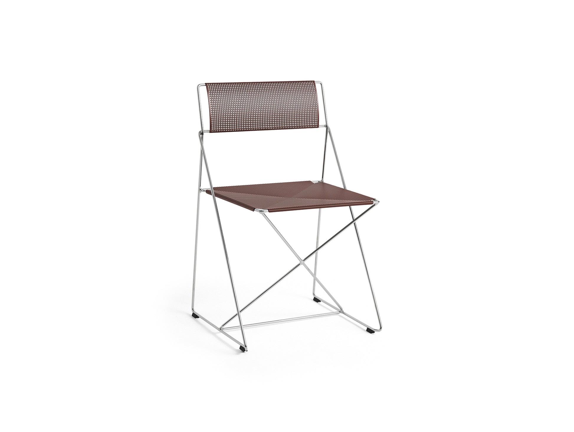 X-Line Chair Indoor by HAY - Iron Red
