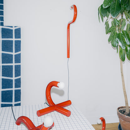 La Due Table Lamp by Valerie Objects - Red