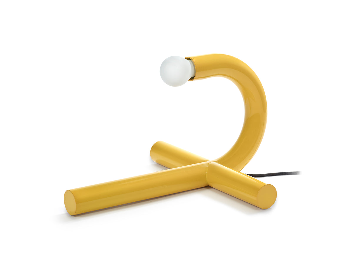 La Tre Table Lamp by Valerie Objects - Yellow
