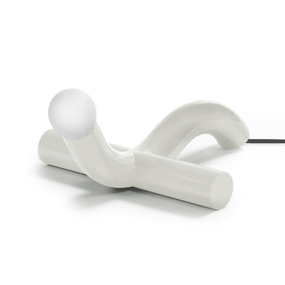 La Due Table Lamp by Valerie Objects - White