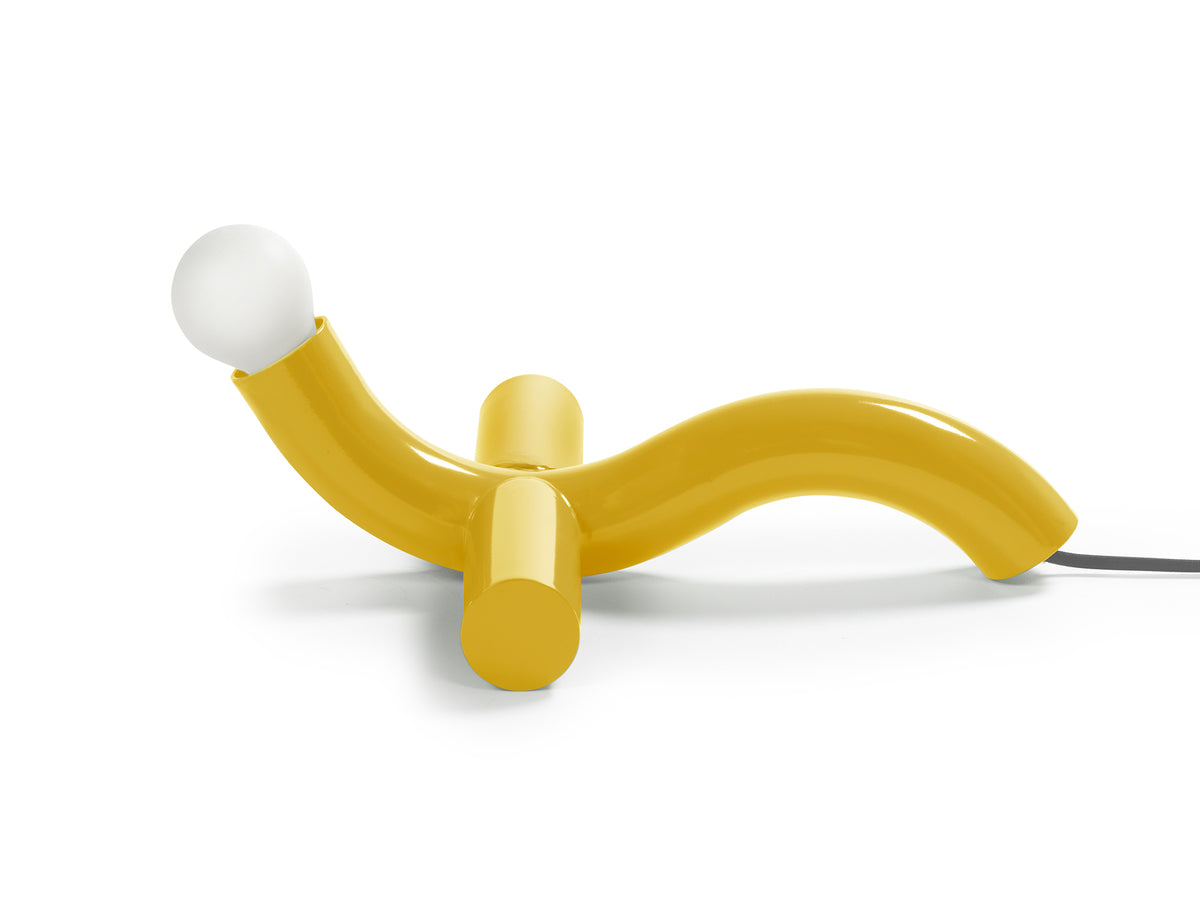 La Due Table Lamp by Valerie Objects - Yellow