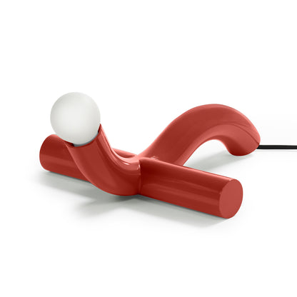 La Due Table Lamp by Valerie Objects - Red