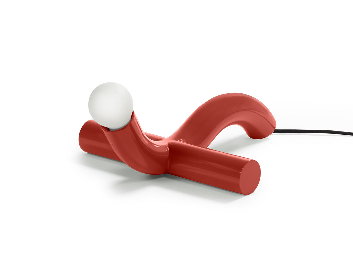 La Due Table Lamp by Valerie Objects - Red
