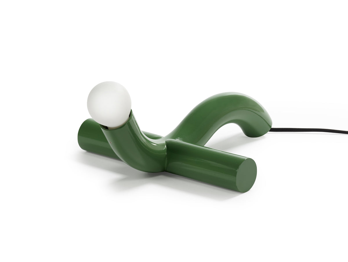 La Due Table Lamp by Valerie Objects - Green