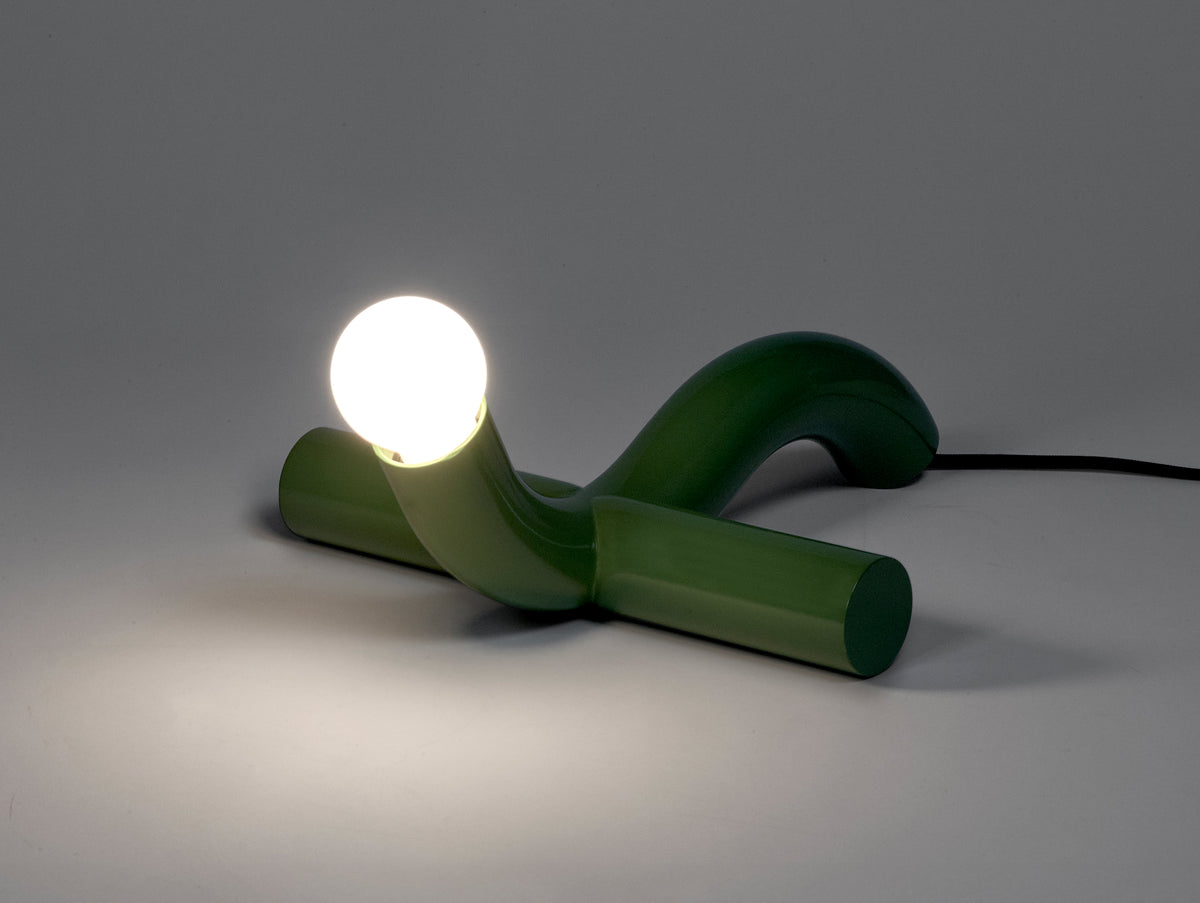 La Due Table Lamp by Valerie Objects - Green