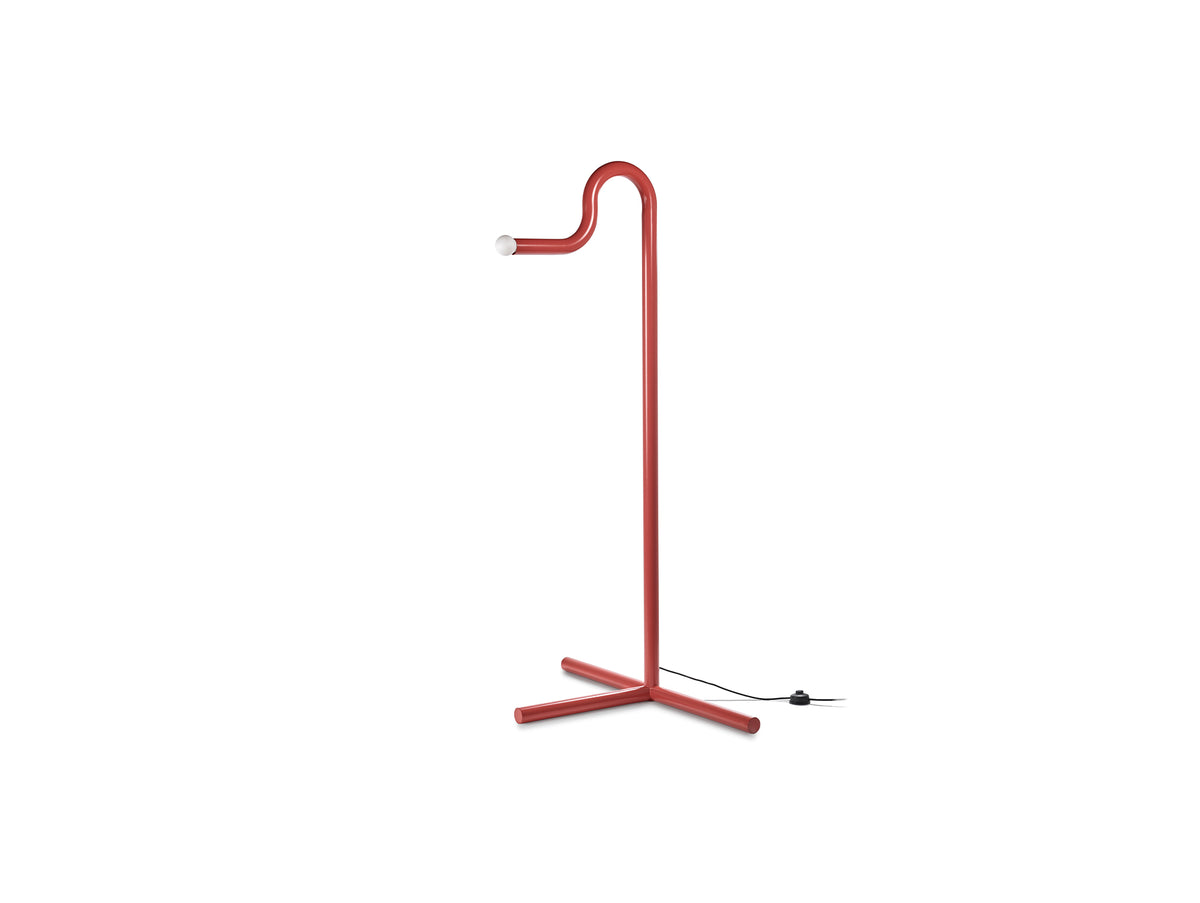 La Uno Floor Lamp by Valerie Objects - Red