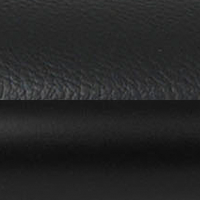 Swatch for Black Stained Beech Base / Black Ultra Leather Seat