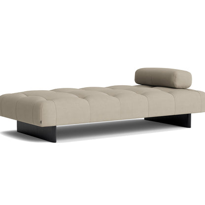 Quilton Lift Daybed by HAY - Black Lacquered Oak / Fiord 322