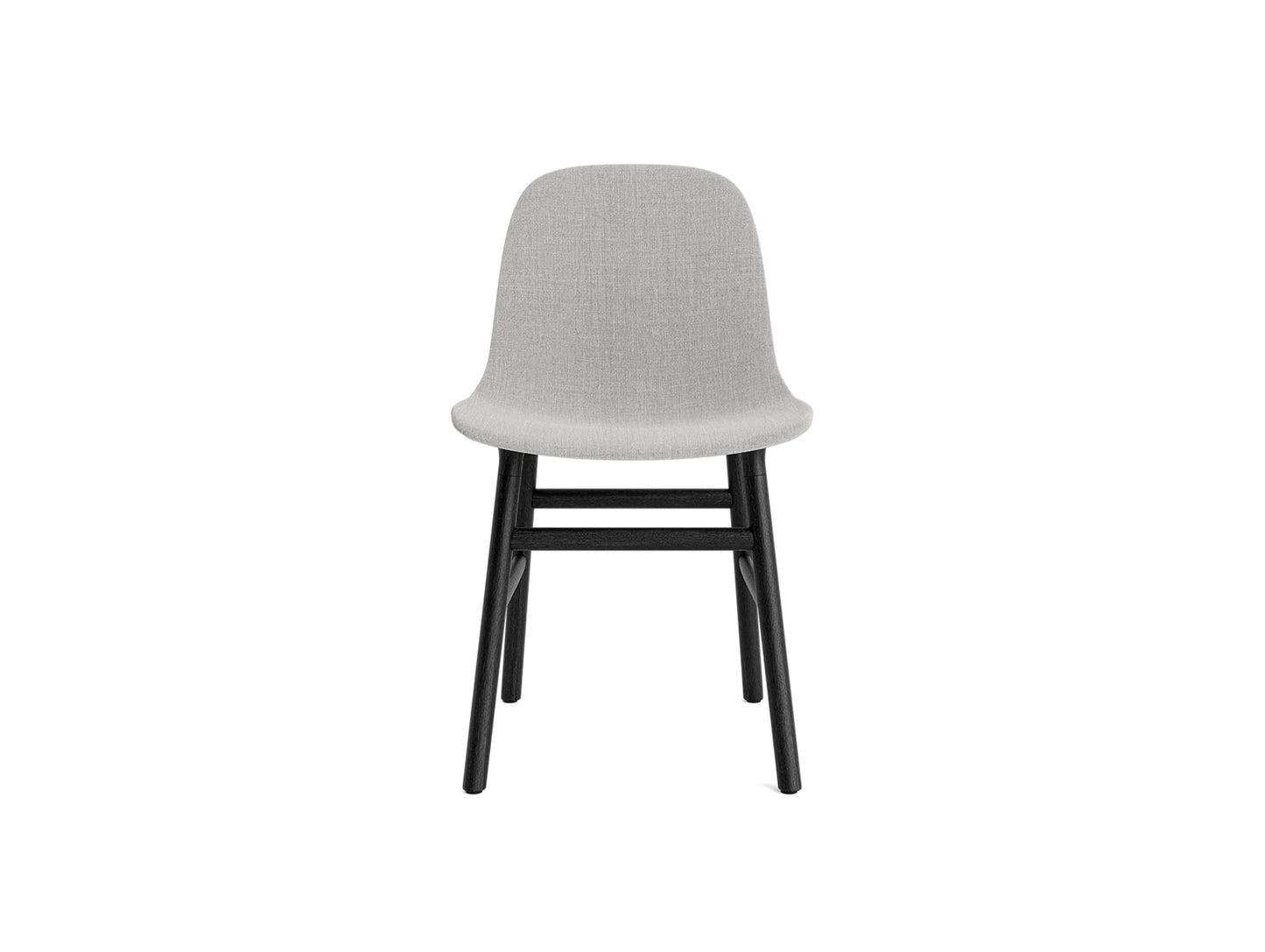 Form Chair Upholstered by Normann Copenhagen - Black Oak Base / Remix 123