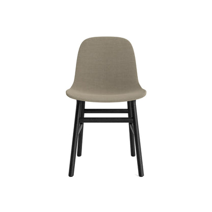 Form Chair Upholstered by Normann Copenhagen - Black Oak Base / Remix 233