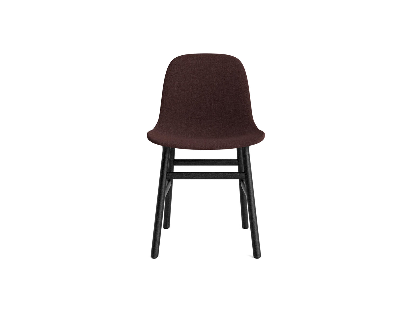 Form Chair Upholstered by Normann Copenhagen - Black Oak Base / Remix 373