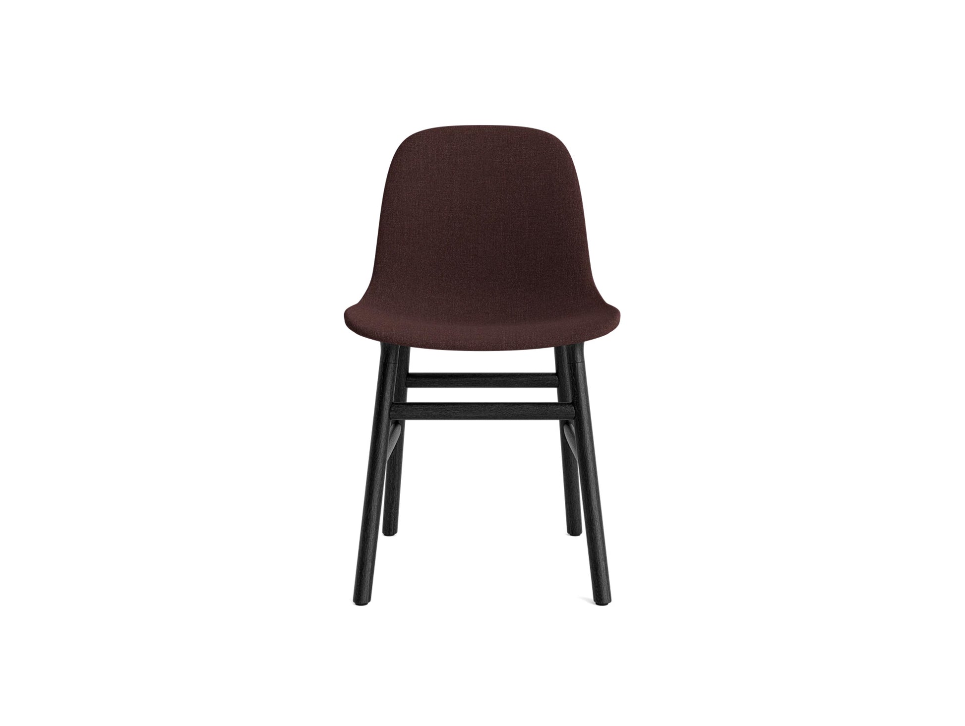 Form Chair Upholstered by Normann Copenhagen - Black Oak Base / Remix 373