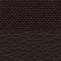 Swatch for Chocolate Premium F Leather / Plano Brown (L50)