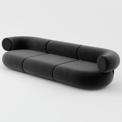 Fat 3-Seater Modular Sofa by Tom Dixon - Tom Dixon Velvet 158