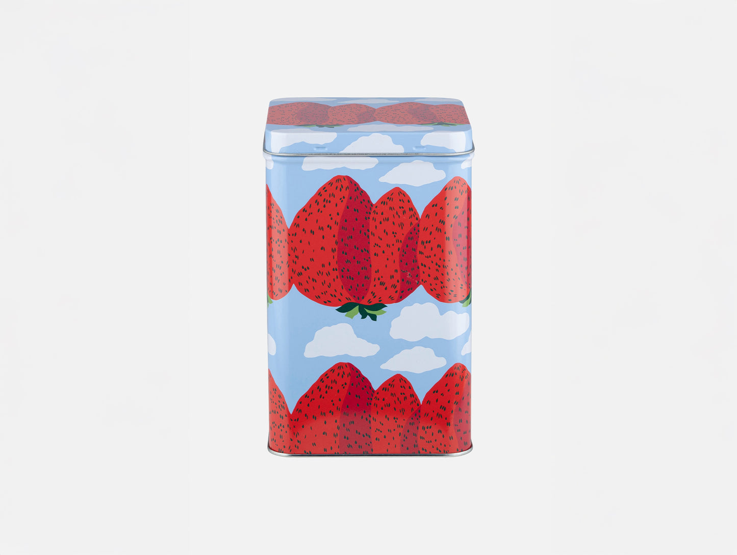 Mansikkavuoret Tin Box by Marimekko