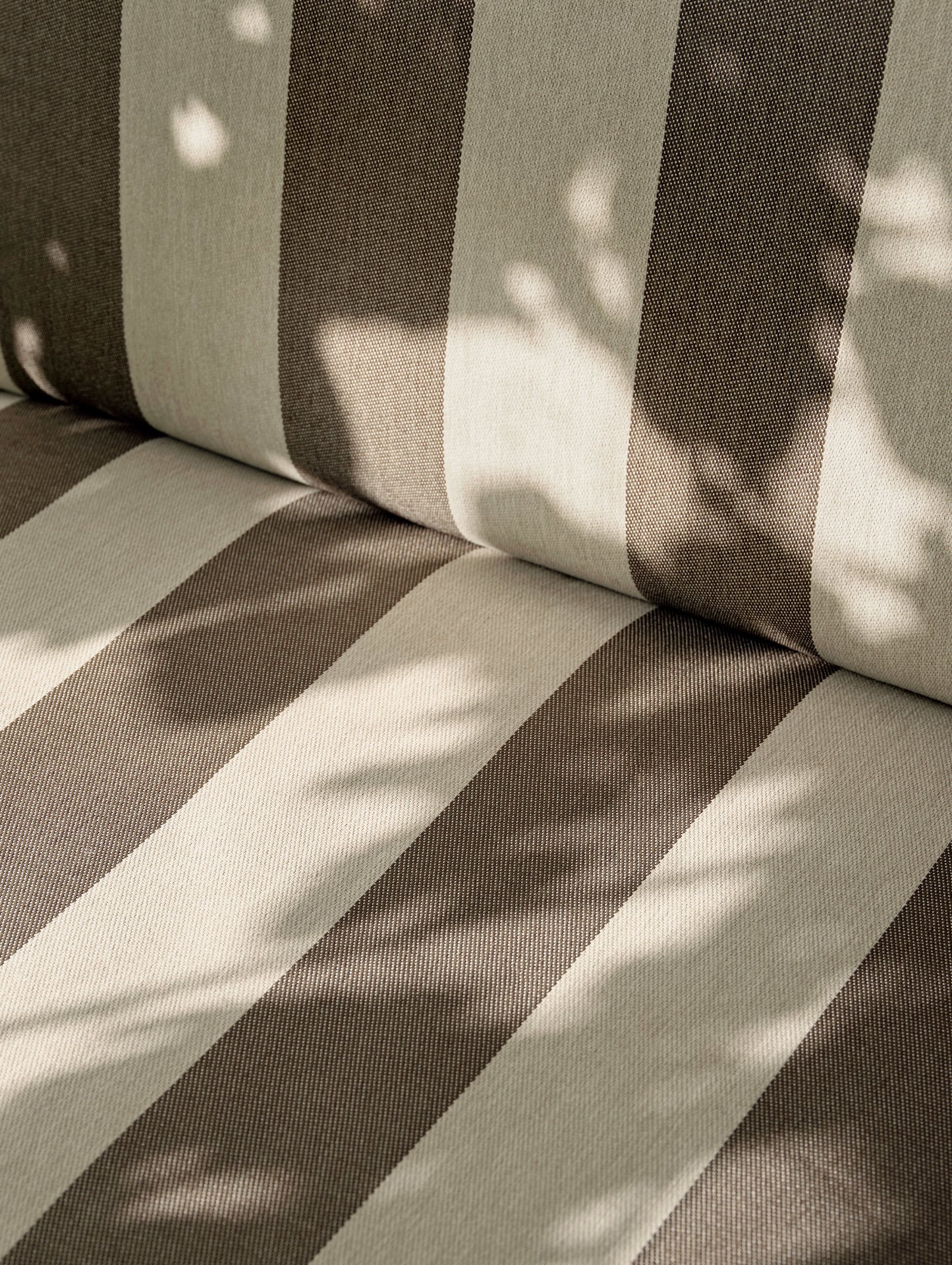 Desert 1-Seater Sofa by Ferm Living - Chocolate Stripe