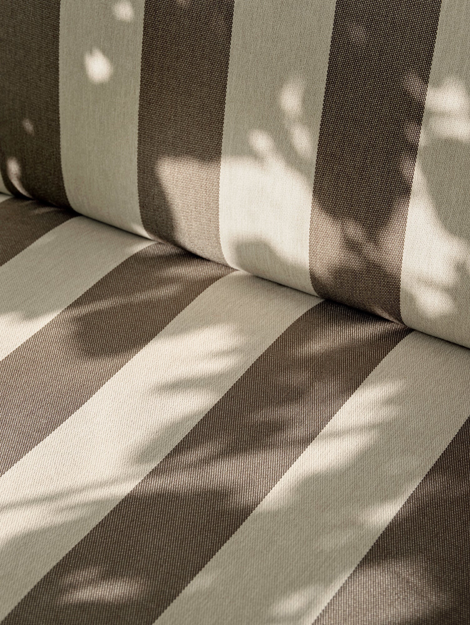 Desert 1-Seater Sofa by Ferm Living - Chocolate Stripe