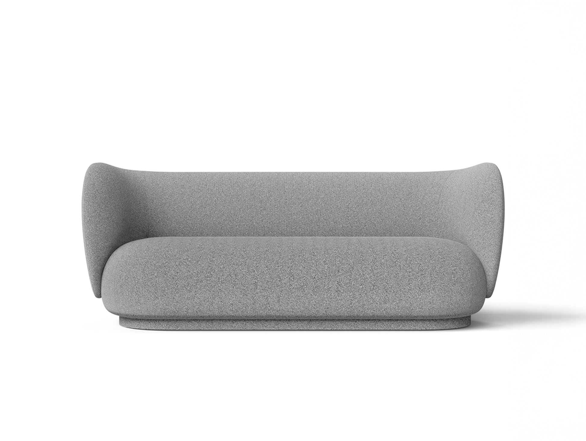Rico 3-Seater Sofa by Ferm Living - Main Line Flax 63