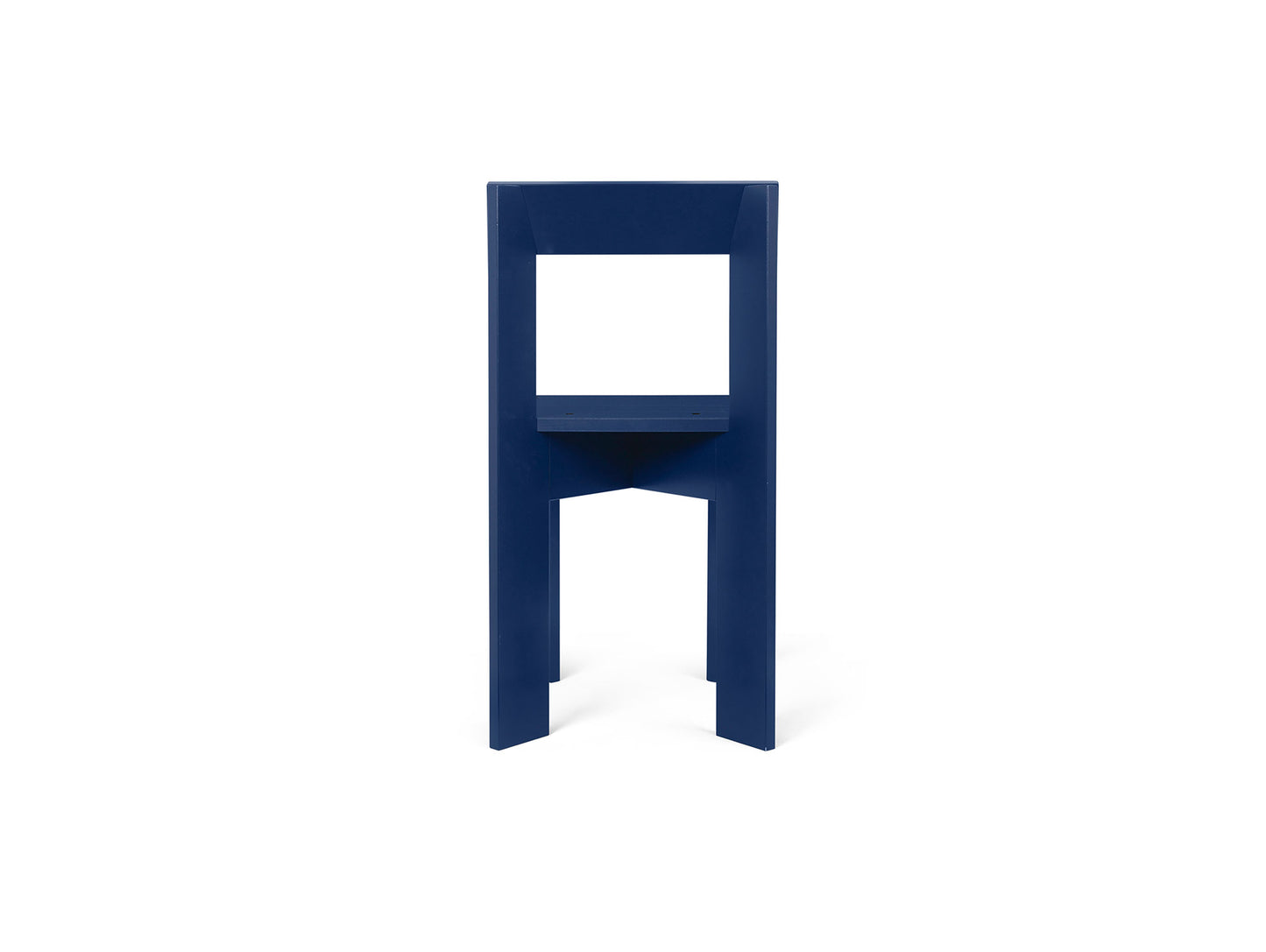 Ark Dining Chair by Ferm Living - Blue Lacquered Beech