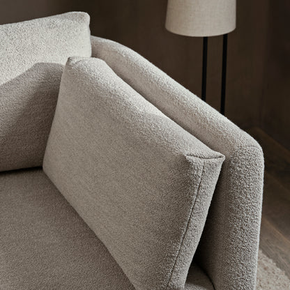 Dase 2-Seater Modular Sofa by Ferm Living - Soft boucle / Natural 