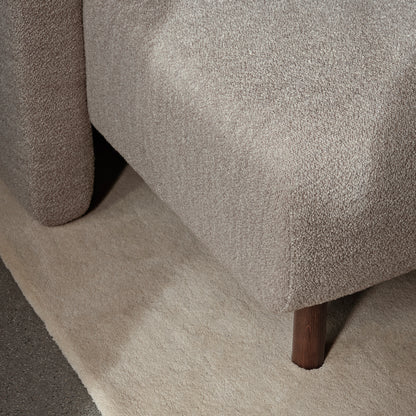 Dase 2-Seater Modular Sofa by Ferm Living - Soft Boucle Natural